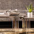 Silver Dimple Ceramic Tray